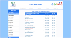 Desktop Screenshot of koh-chang.com